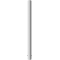 Barrier bollard | Steel tube  152 x 3.2 mm | stationary | for setting in concrete | hot-dip galvanized | total length: 2000 mm | with steel cap for bolting